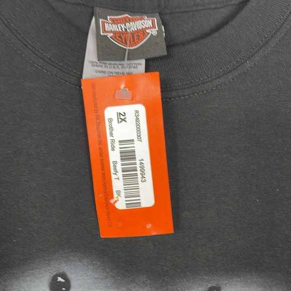 Harley Davidson Men’s T-Shirt, Brother Ride,2008 Sz- 2X - Picture 9 of 12